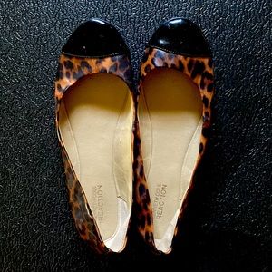 Kenneth Cole Reaction leopard flats